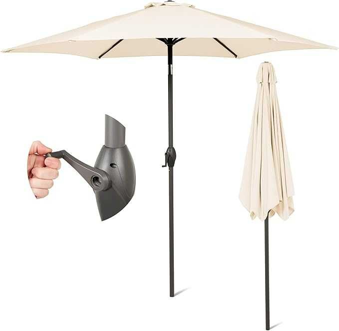 Градински чадър 2,7м Parasol, полиестер 180 g/m² (UV 30+)