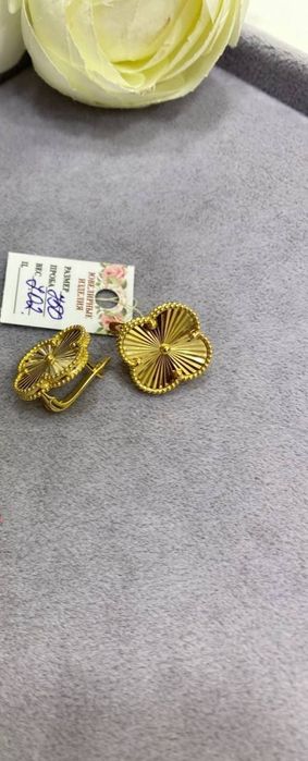 Серёжки Van cleef