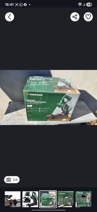 Fierăstrău circular parkside