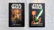 Cărți Star Wars "Amenințarea Fantomei" și "Planeta Adormită"