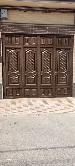 Дарваза Ворота Акфа  краска киламиз.