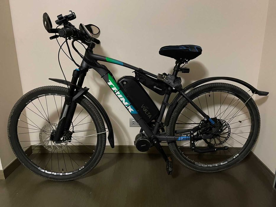E-Mountain bike Trinx H7 Volta battery + charger + helmet + padlock
