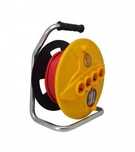 Prelungitor 50m 3x1.5, 4 Prize, BullMax, Rola cu Tambur NOU