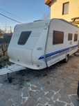 Rulota Hobby de Luxe an 2006,Pat francez, Cort ,Boiler ca Fendt Adria