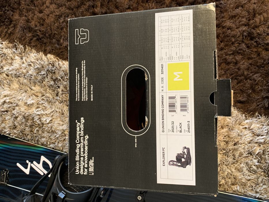 Legaturi Splitboard 2023 / Union Explorer FC / Noi / Nefolosite