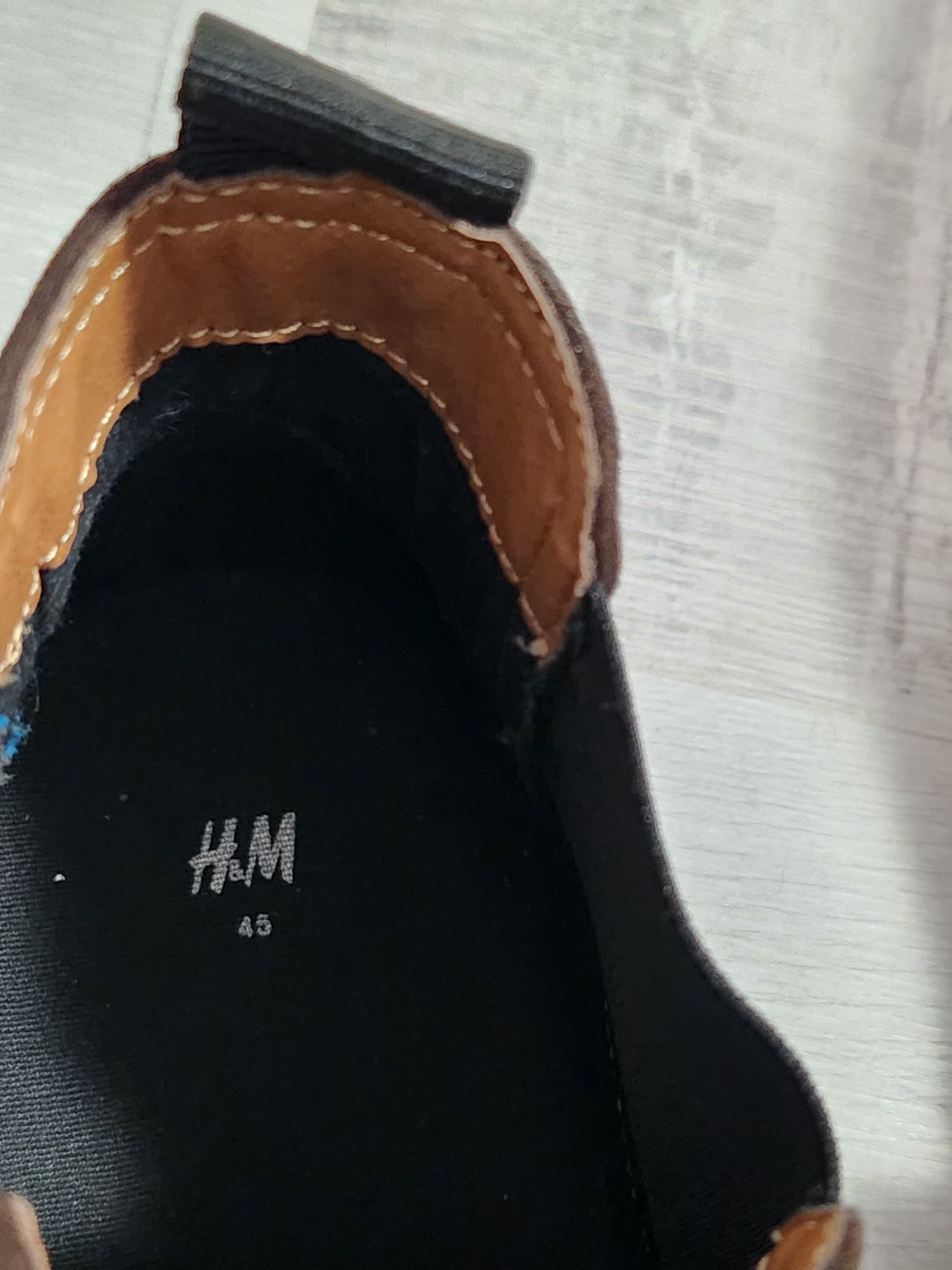 Pantofi ghete piele întoarsă H&M 45