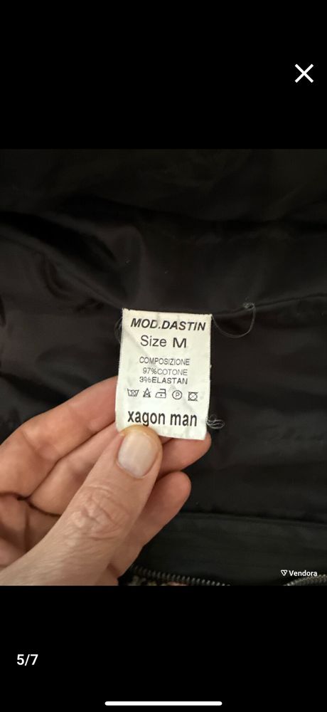 Продавам италианско стилно мъжко яке Xagon, size M