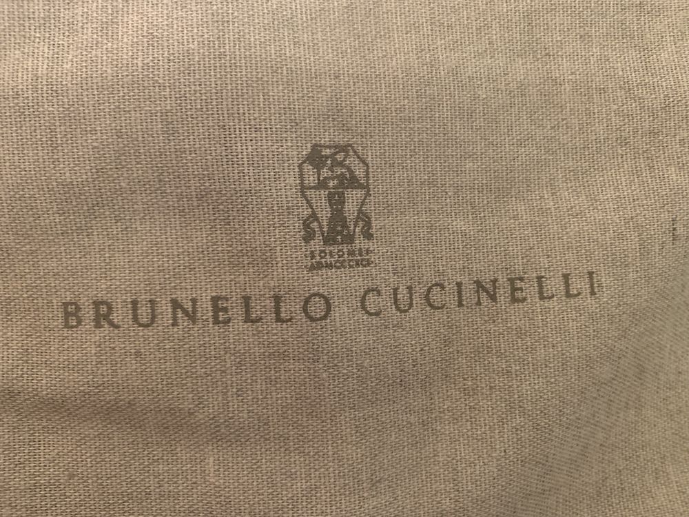 Короссовки кожаные бренд BRUNELLO  GUCINELLI
