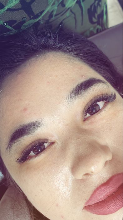 Акция на наращивание реснитцы любой обйом 130 000