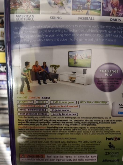 Joc/jocuri  Kinect Sports Season Two Xbox360