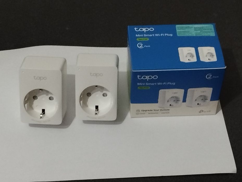 Pachet 2 prize inteligente TP-Link Mini Tapo P100