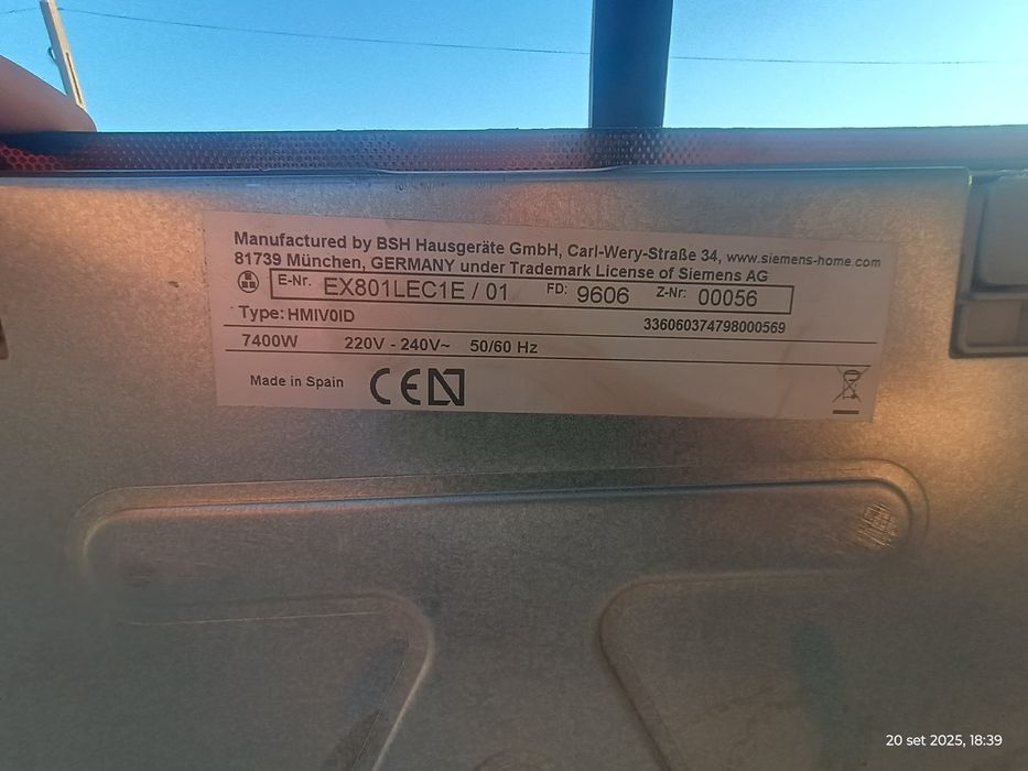 Plită cu inducție SIEMENS IQ700 EX801LEC1E 3000 LEI USOR NEGOCIABIL!