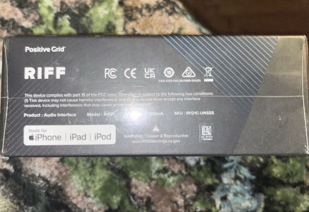 Interfata audio portabila Positive Grid Riff