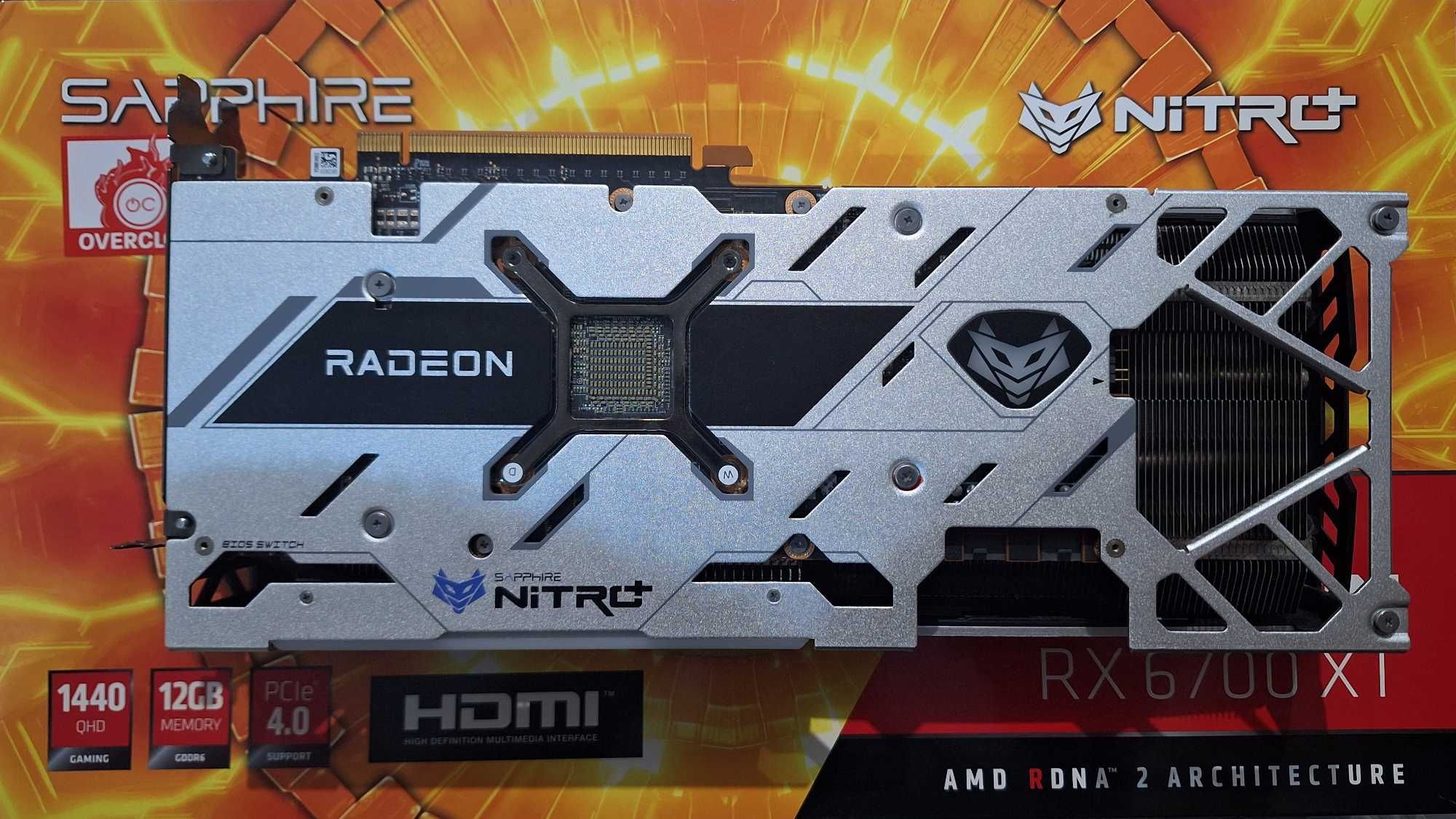 Sapphire NITRO+ AMD Radeon™ RX 6700 XT 12GB