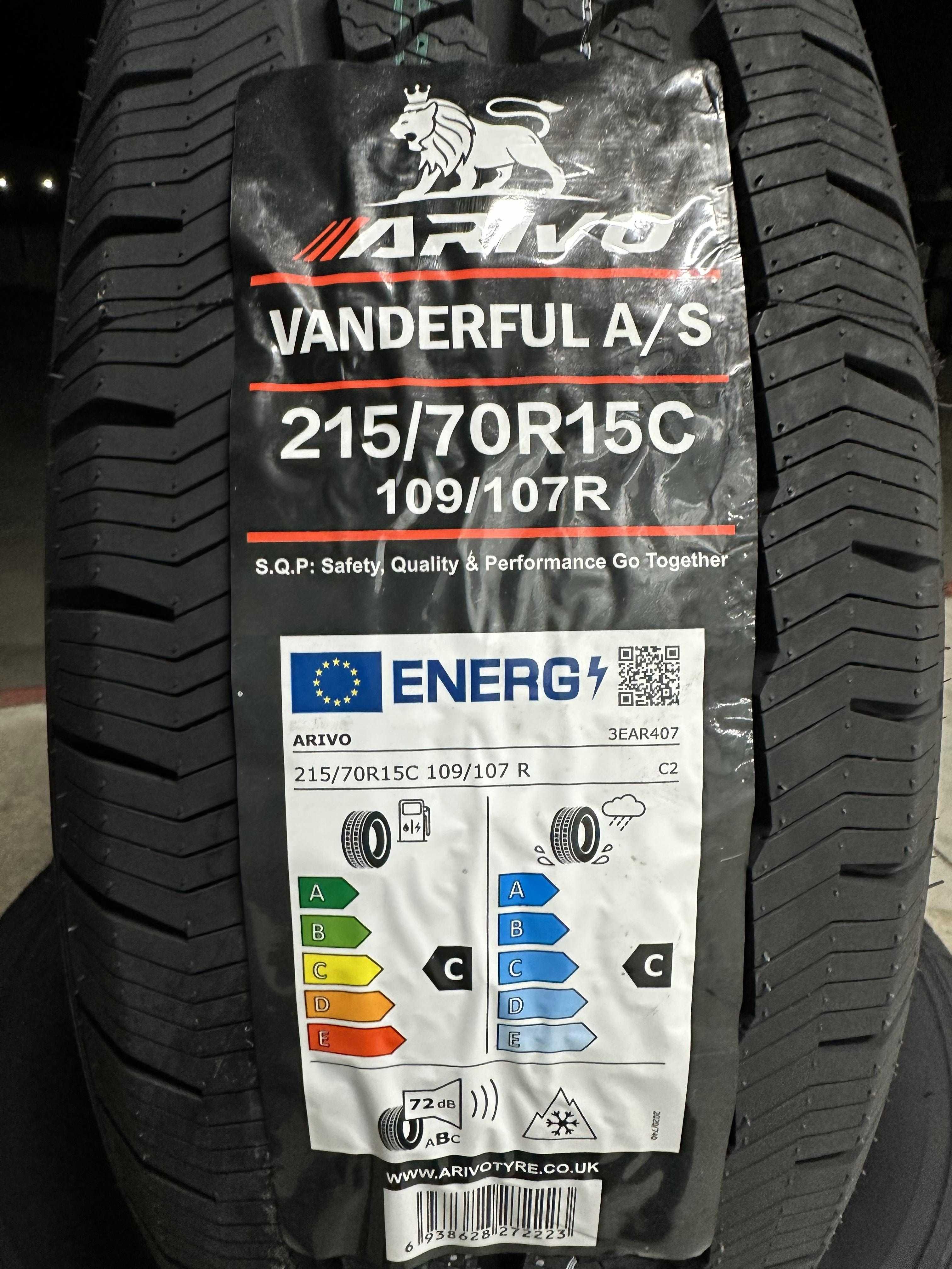 Нови Всесезонни Бусови Гуми Arivo Vanderful A/S 215/70R15C Нов Dot