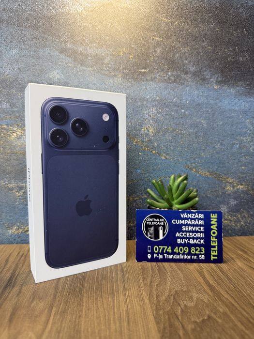 Iphone 17 Pro/256GB/2 ani Garantie Centrul De Telefoane/Rate