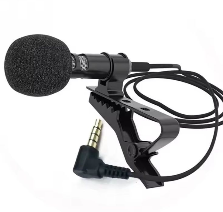Microfon Mini , Lavaliera Stereo Universala 3.5mm