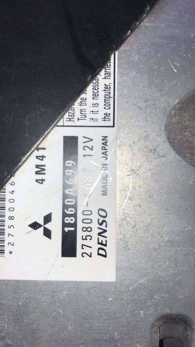 Calculator ECU Mitsubishi Pajero 4 3.2 DID 2006-2011 1860a699, 2758004687