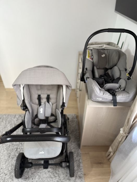 CARUCIOR 2 IN 1 chrome  joie pebble