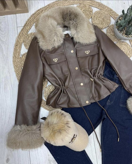 Кожено яке дебело