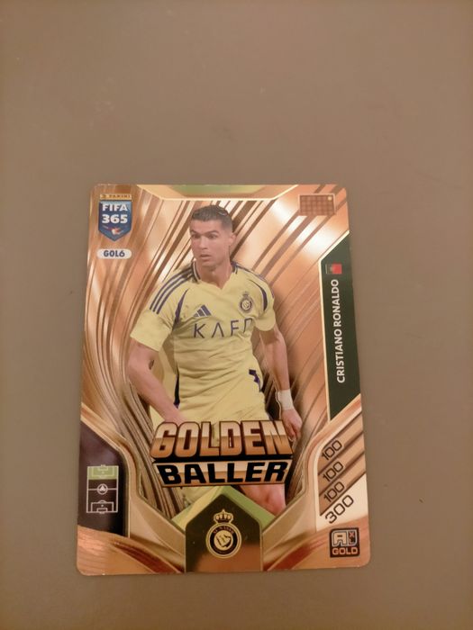 RONALDO Panini Golden 2025-2026