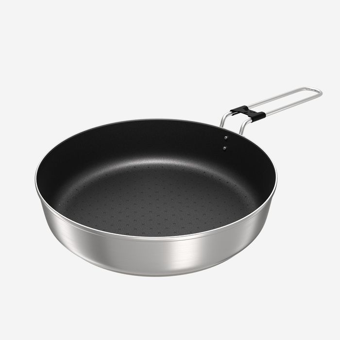 Set de gătit 900 camping din inox + - produs resigilat Decathlon
