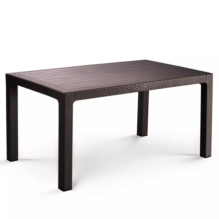 Градинска маса 120 х 70 см. ратанов дизайн