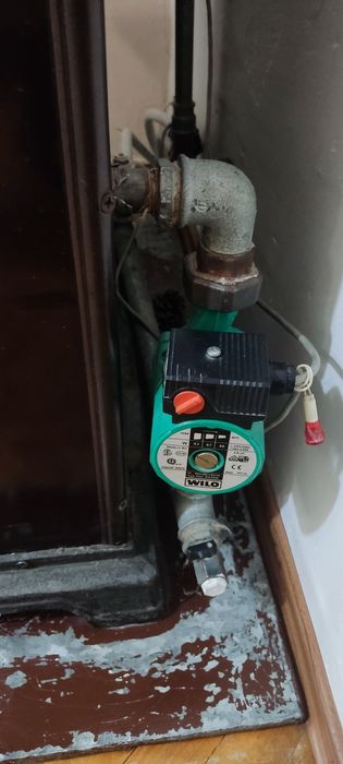 Камина на дърва с водна риза