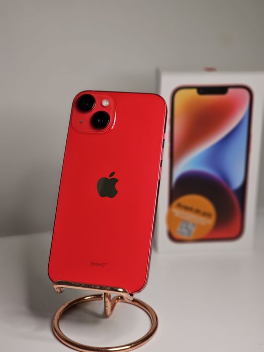iPhone 14 Red Product 93% impecabil full box +huse/ folie / cablu