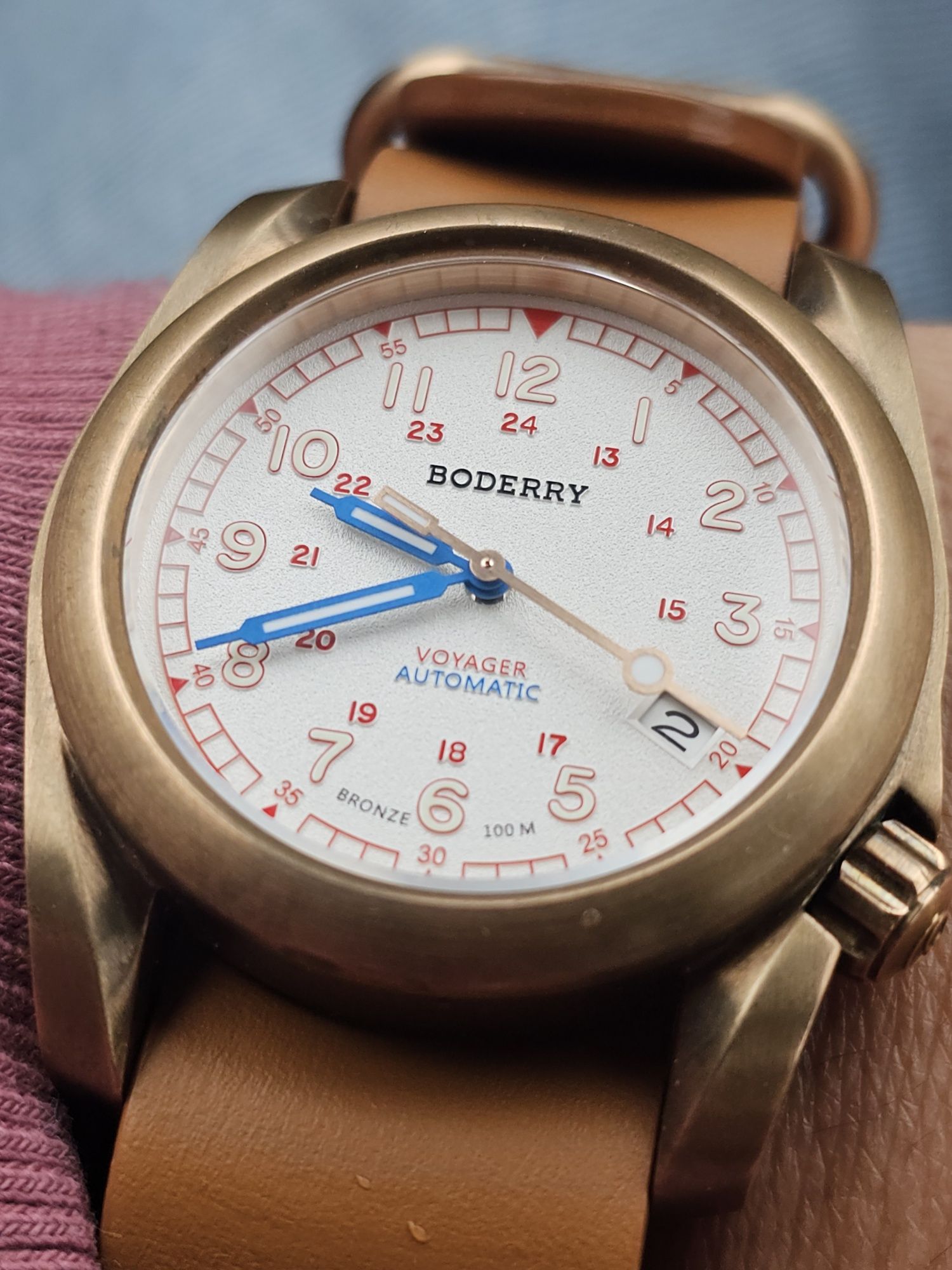 Boderry bronze automatic