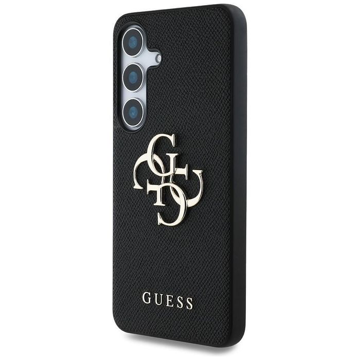 Guess hardcase 4g grained big and classic logo за samsung galaxy s25 p