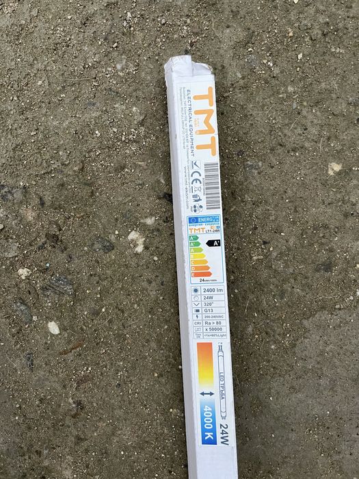 ТРЪБА LED 24W,4000K,2400-2650Lm,Т8,ТМТ,1500mm