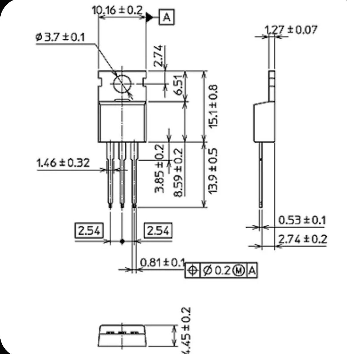 Полевой транзистор IRF 840