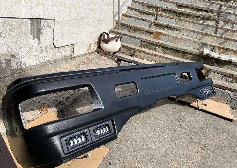 Бампер передний КамАЗ-65115 Евро 1,2 , Нового образца бампер КамАЗ