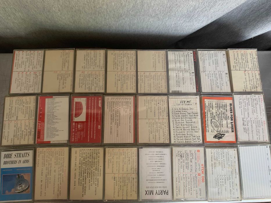 аудио   JVC - TDK - BASF- FUJI - SONY