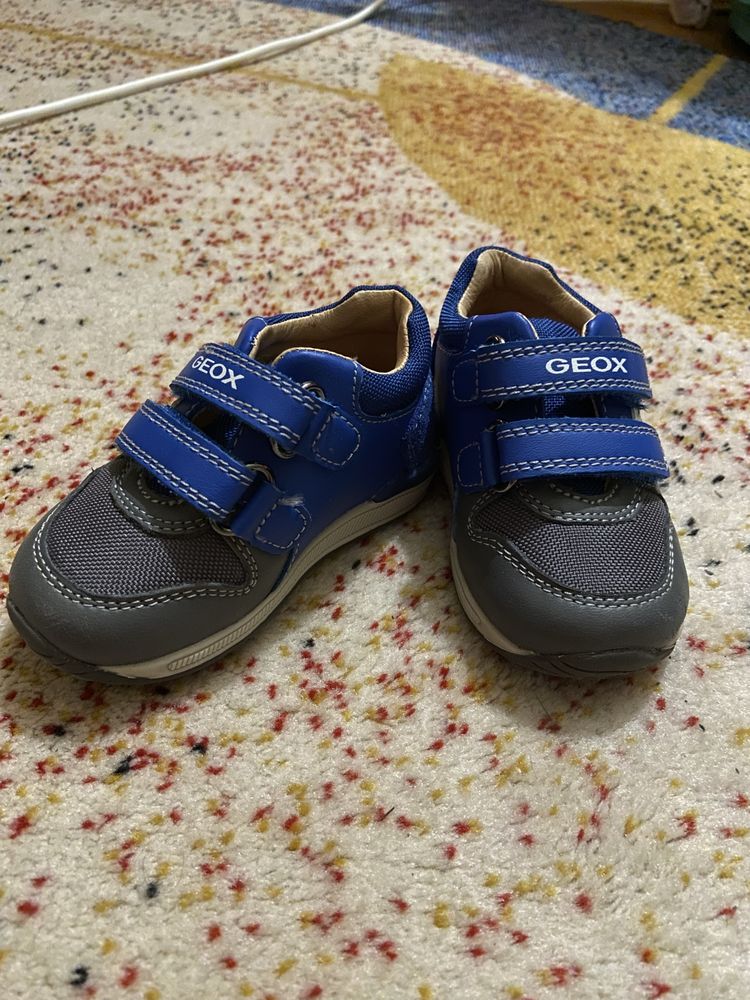 Pantofi sport copii Geox respira de piele marimea 19