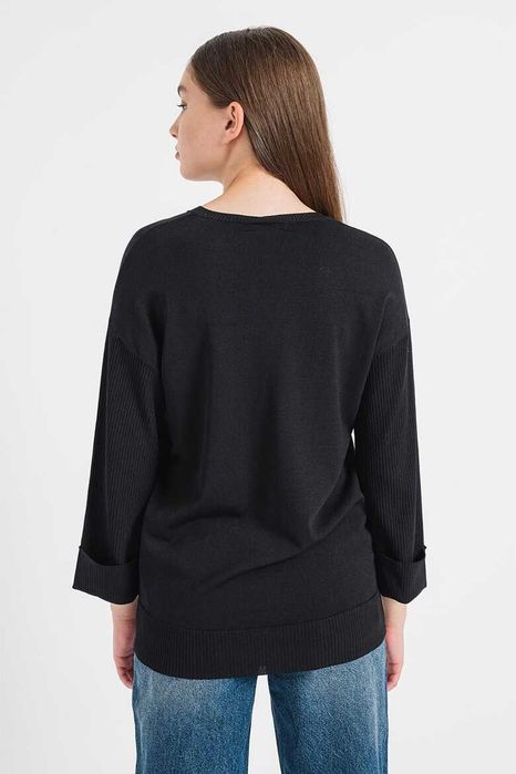 Черна блуза на Armani Exchange, размер S