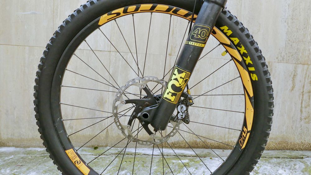 Scott Gambler 710 DH, 27.5, FOX 40 Kashima, 210 ход, 1х, Shimano Zee
