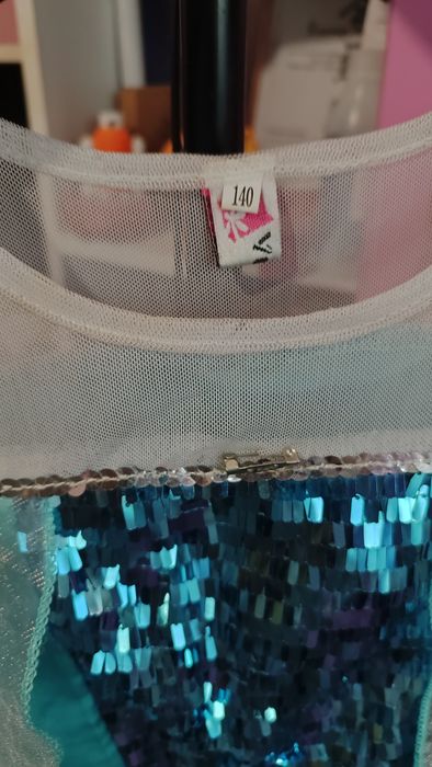 Рокля Елза карнавален костюм