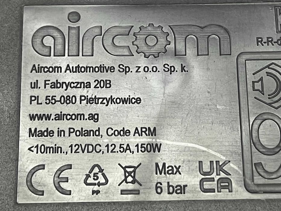 Оригинален компресор за кола AirCom 150W Audi Seat Skoda VW