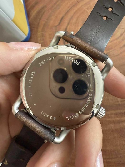 Ceas barbatesc Fossil The Commuter