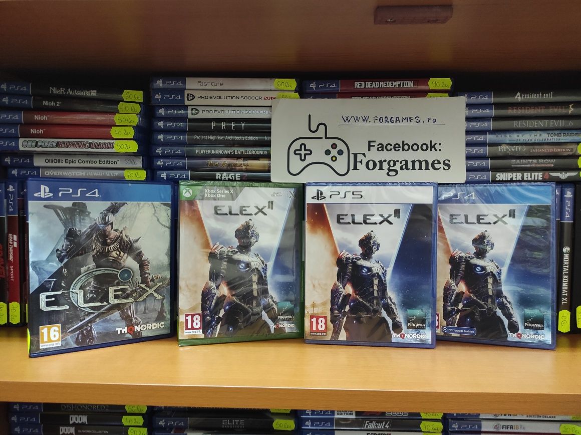 jocuri consola ELEX 2 II PS5 PS4 Xbox One Series X Forgames