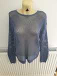 Pulover Bluza mov cu sclipici tricotata Gerry Weber, L 40