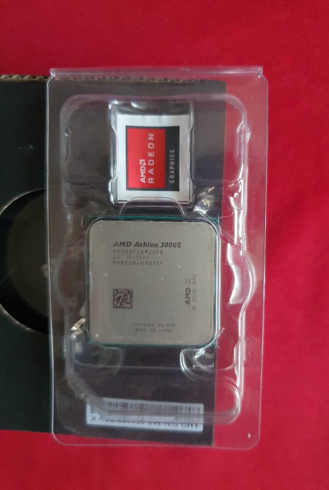 Procesor AM4 Athlon 300GE, video Vega