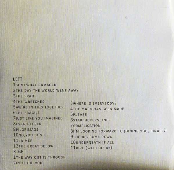 2xCD Nine Inch Nails - The Fragile 1999