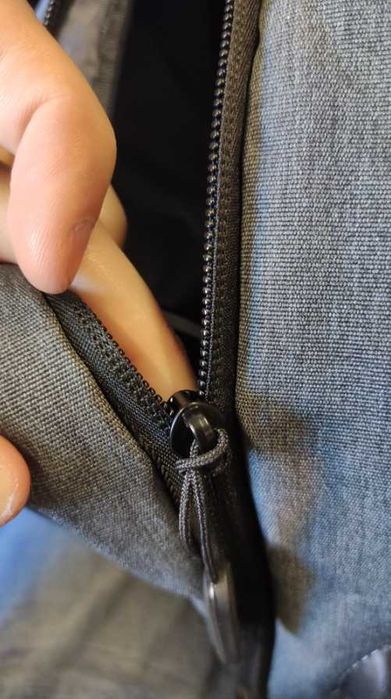 Текстилна раница за лаптоп с USB порт, раница градски спорт унисекс