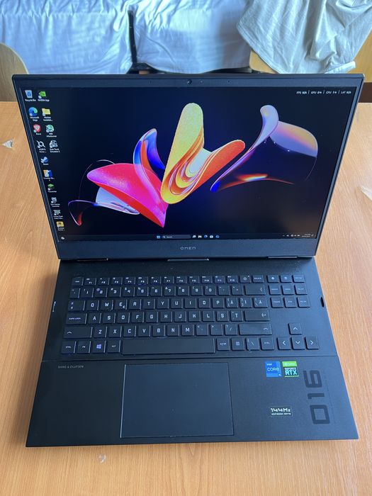 Laptop HP Omen 16 • RTX 3060 • I5 11800H • 16GB RAM • SSD 512 •