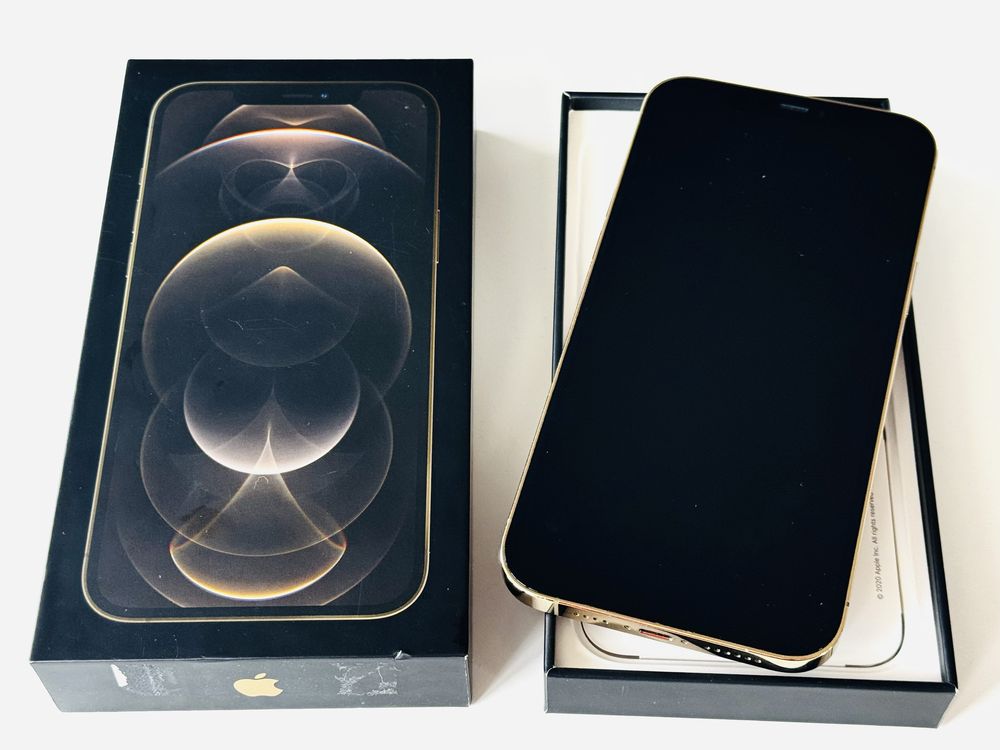 Iphone 12 Pro Max 128GB Gold 100% Батерия!  Гаранция 6 месеца