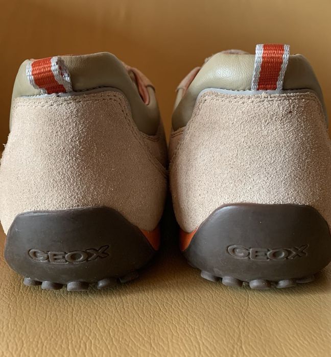Мужская обувь «GEOX» 44-размера / ИТАЛИЯ  / оригинал / НАТУРАЛЬНАЯ