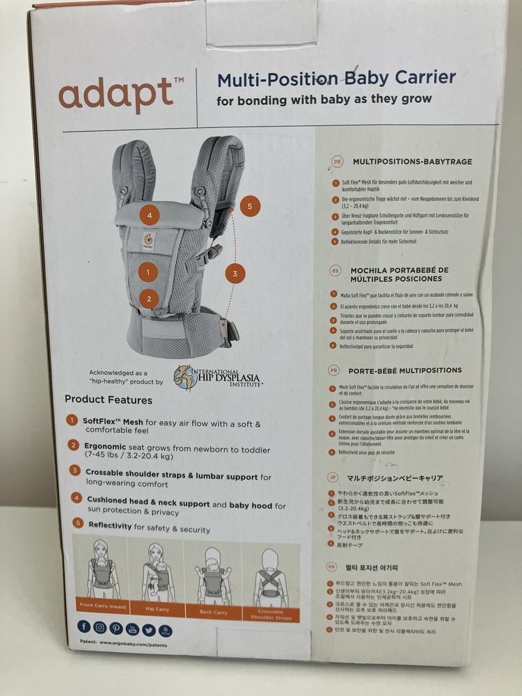 Ergobaby adapt softflex mesh